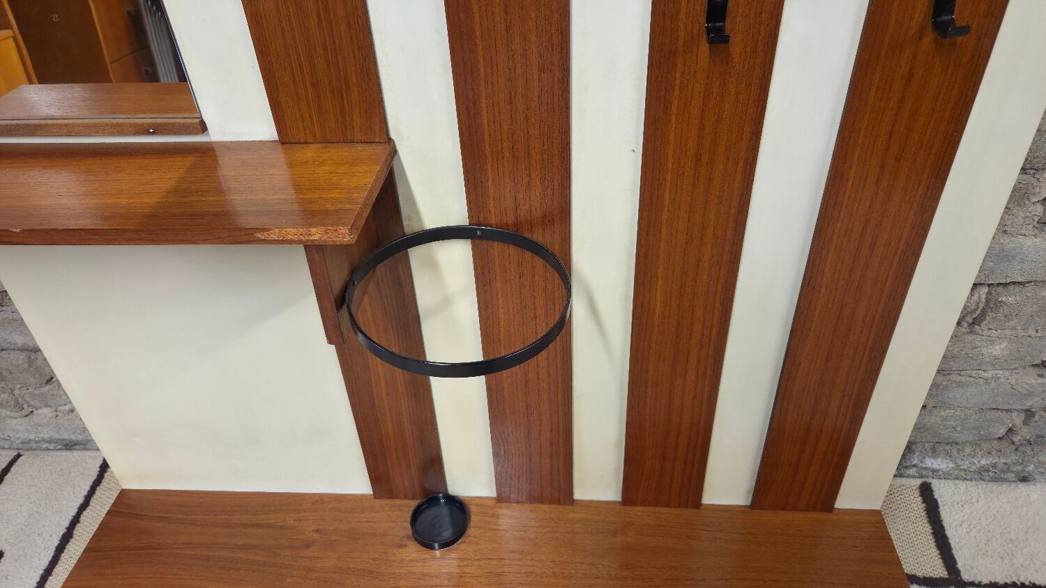 Scandinavian coat rack 1970