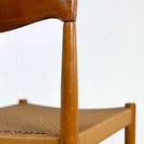 Danish midcentury teak dining set by H. W. Klein for Bramin, 1960s
