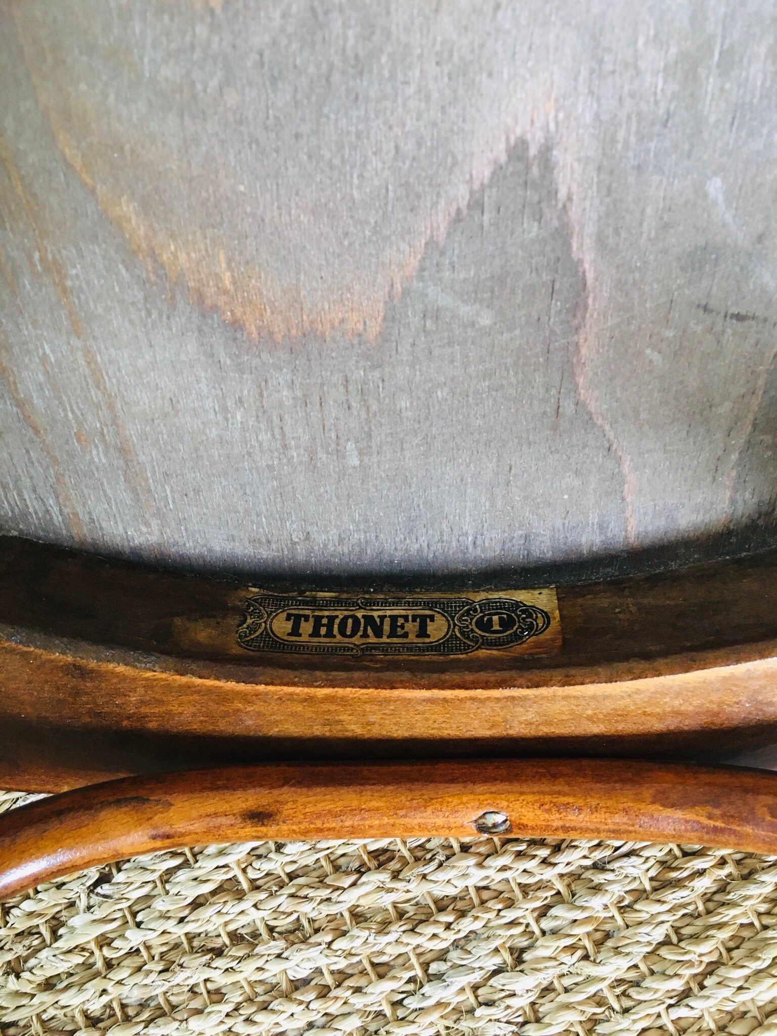 Pair of chairs bistro Thonet