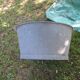 Oval zinc basin