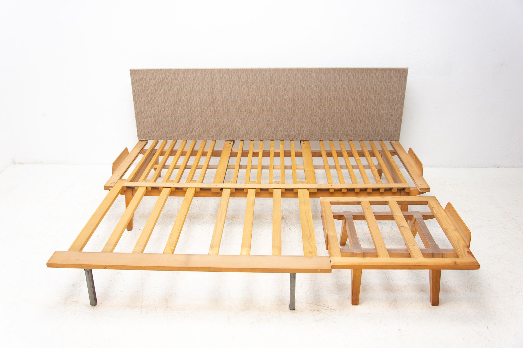 Mid century corner folding sofa by František Jirák for Tatra nábytok, 1960´s, Czechoslovakia