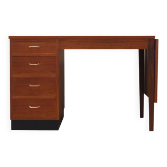 Teak desk, Danish design, 1970s, production: Denmark