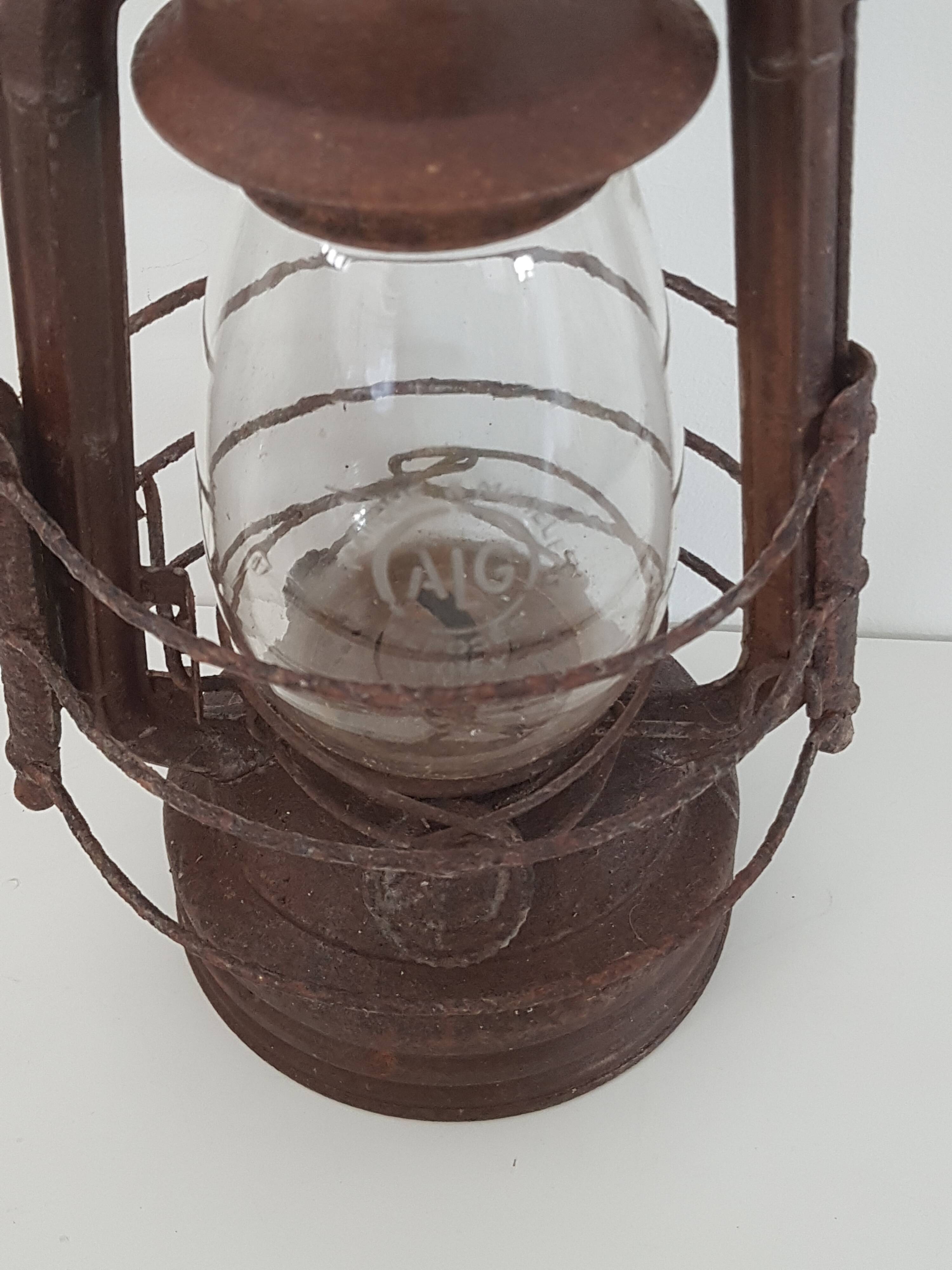 Old storm lamp