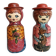 Pair of large terracotta pots signed, Portugal 80s