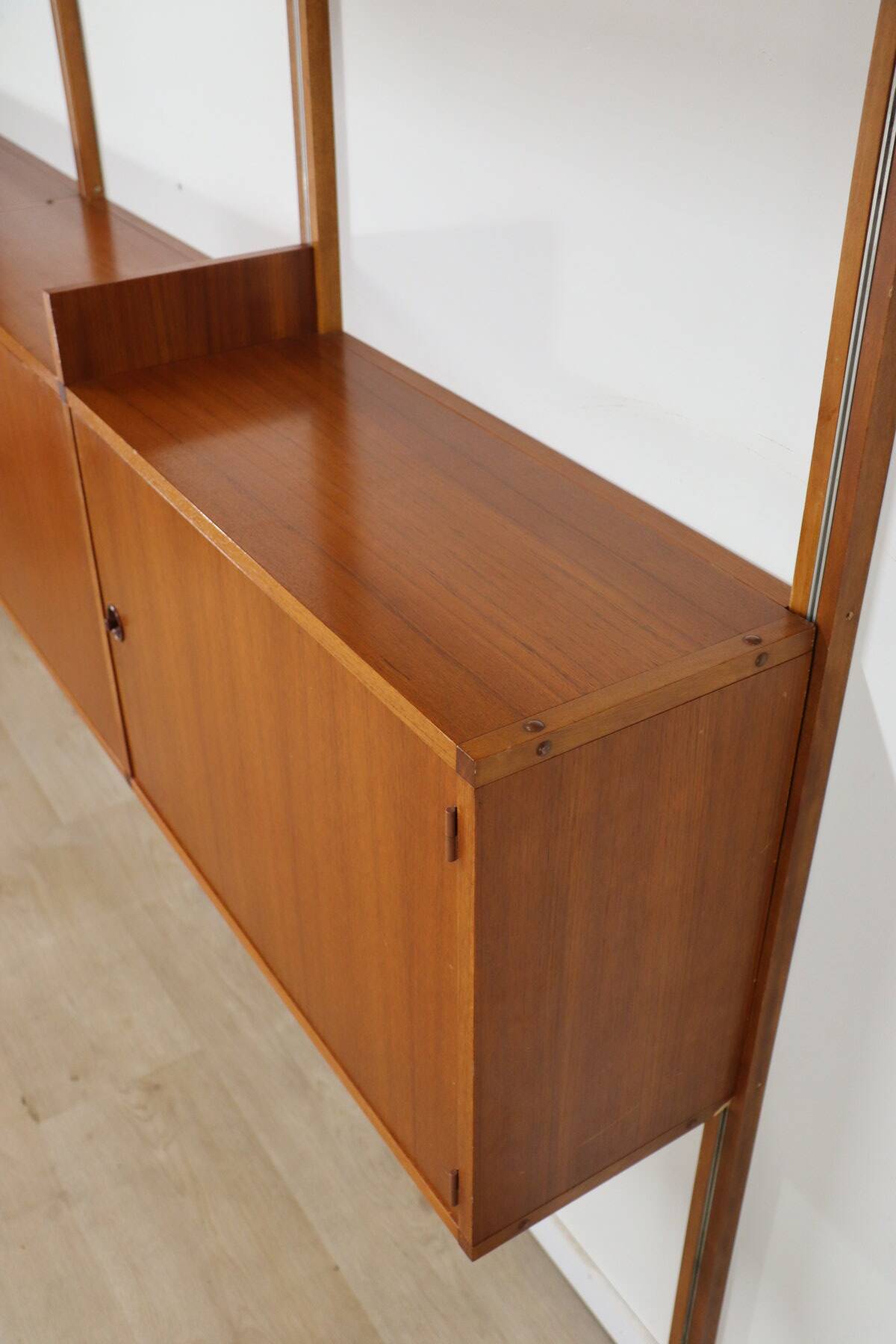 Modular wall bookcase, Minvielle edition by ARP – 1960