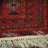 Authentic Persian rugs, knotted hand of extreme finesse by the tribe of the torkaman 162x110cm