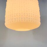 White opal pendant lamp by Peill and Putzler, 1970, Germany