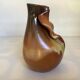 Pleated shirt collar ceramic vase