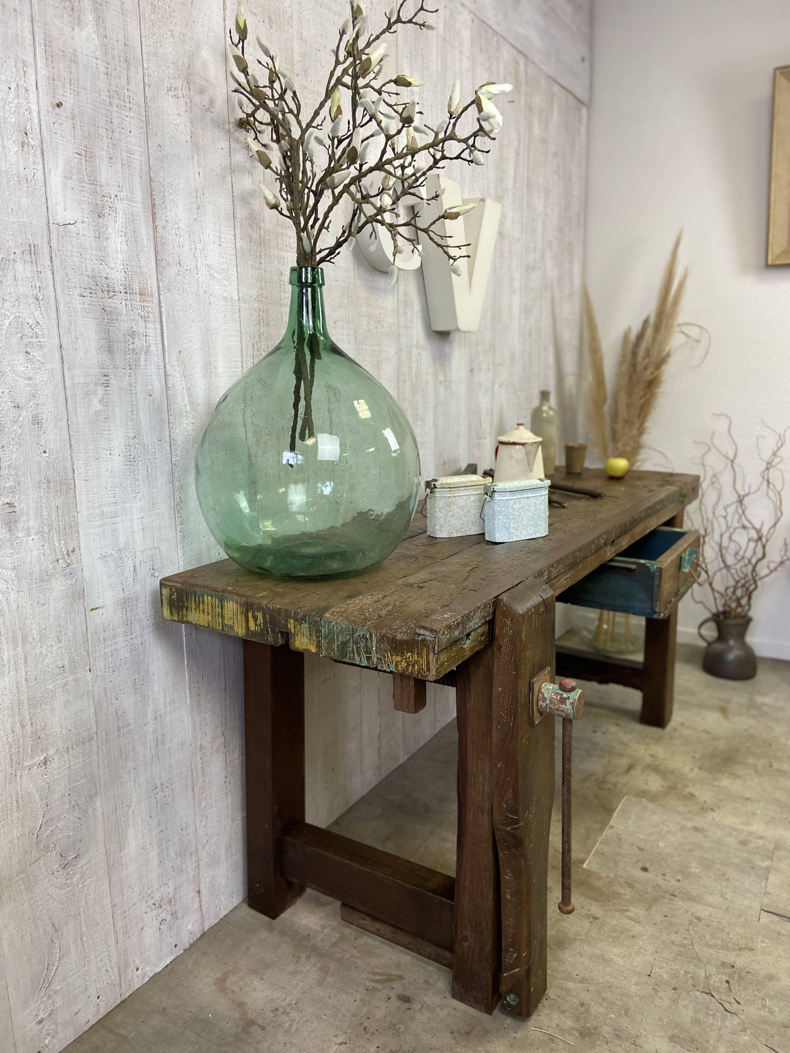 Vintage carpenter's workbench