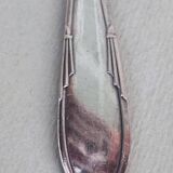 Six silverplated teaspoons