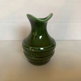 Green pitcher from the Sainte Marguerites desvres cellars