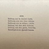 Old photography stereo, stereograph, luxury albumine 1903 Salzburg