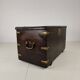 18th Century Dutch VOC Colonial Chest with Brass Mounts
