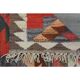 1970s Vintage Turkish Oushak Handmade Wool Cotton Pink Runner Rug 102x335
