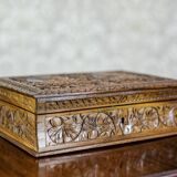 20th Century Carved Indonesian Coffret, 1930s