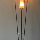 Vintage reed floor lamp