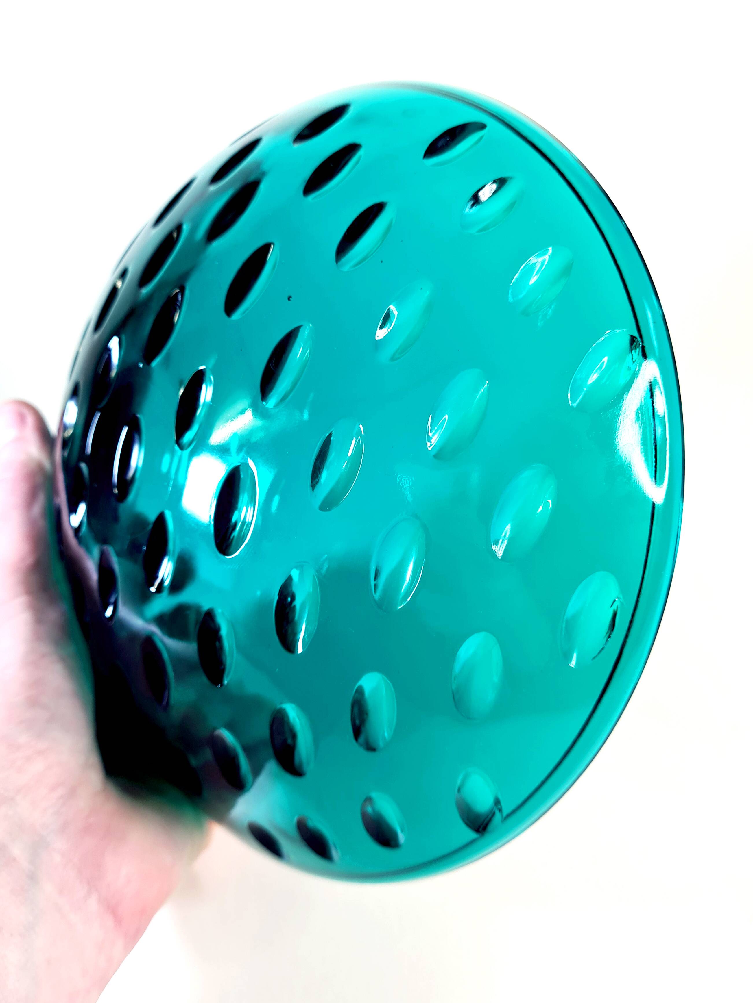 Pair of cut glass cups — Odelys model attributed to Guerlain