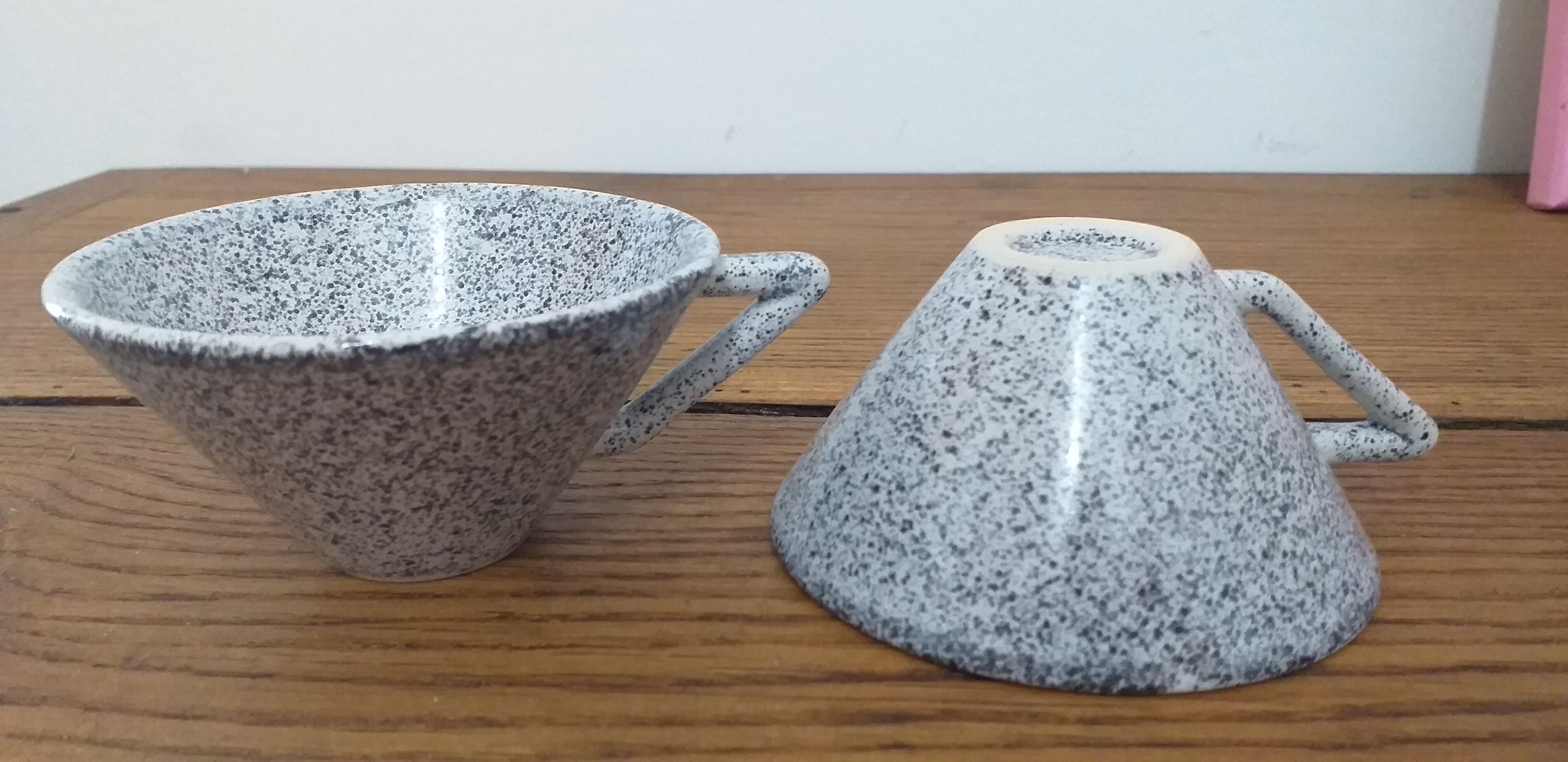 Porcelain coffee cups