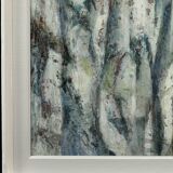 "Enigma" oil on board framed by Meryl watts