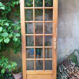 Porte vitrée ancienne en bois