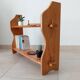 Vintage wall shelf in pine from the 70s/80s.