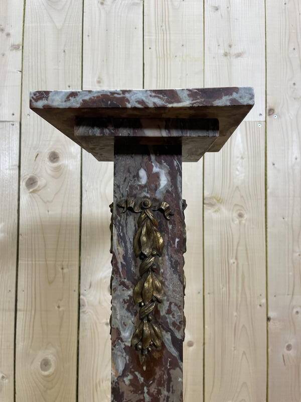 Selette - Colonne en marbre Napoléon III