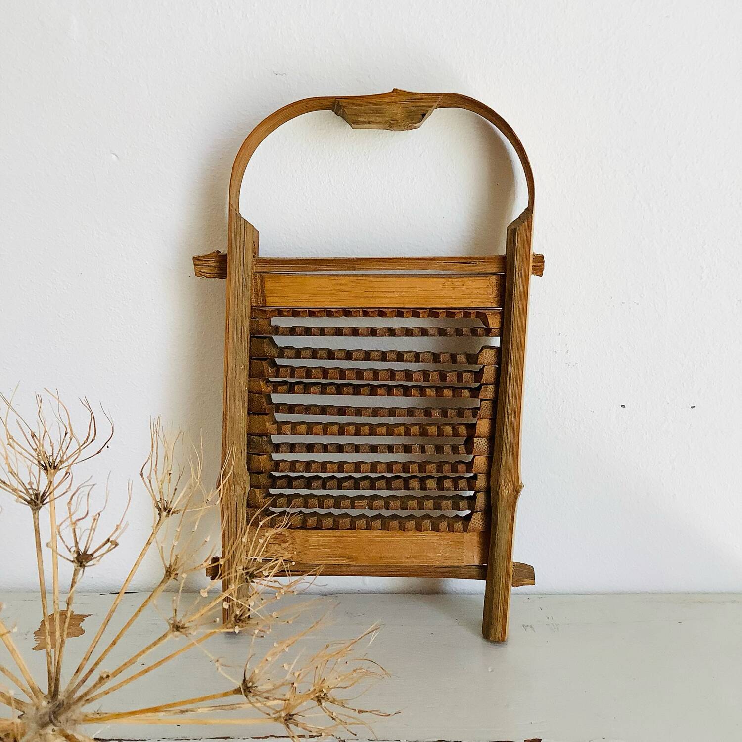 Bamboo ginger grater