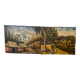 Lot of two signed African landscapes