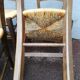 Lot de chaises en paille