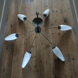 50s spider chandelier