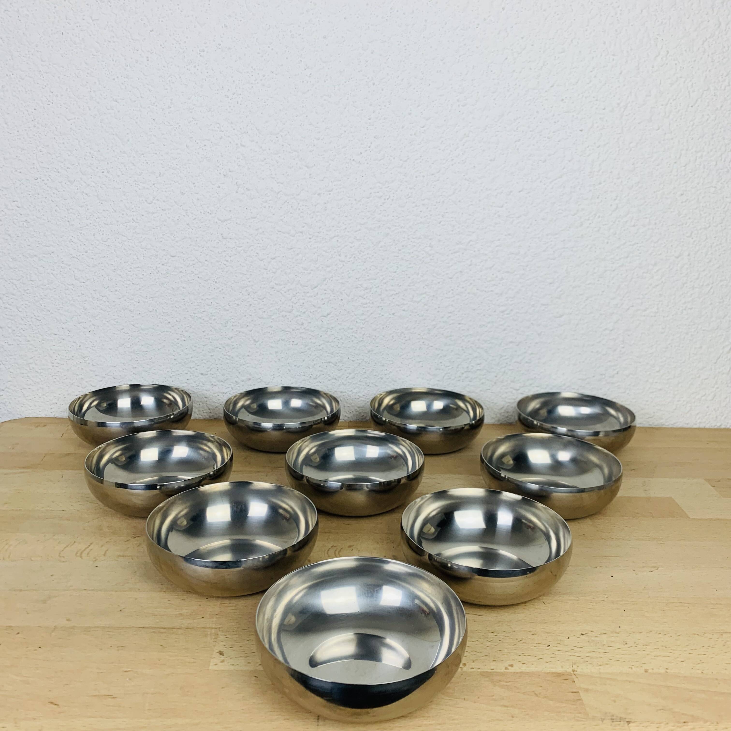 8 AMC designer stainless steel cups
