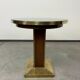 Jugendstil coffee table with hammered decoration.