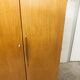 Scandinavian wardrobe 1960 teak 4 doors, 3 drawers, 2keys
