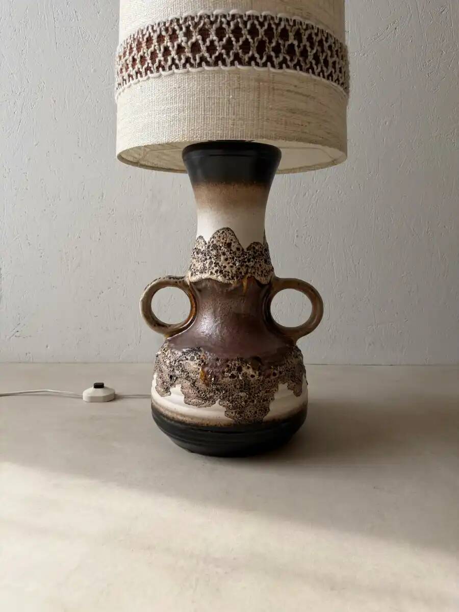 West German Fat Lava table lamp 1970s