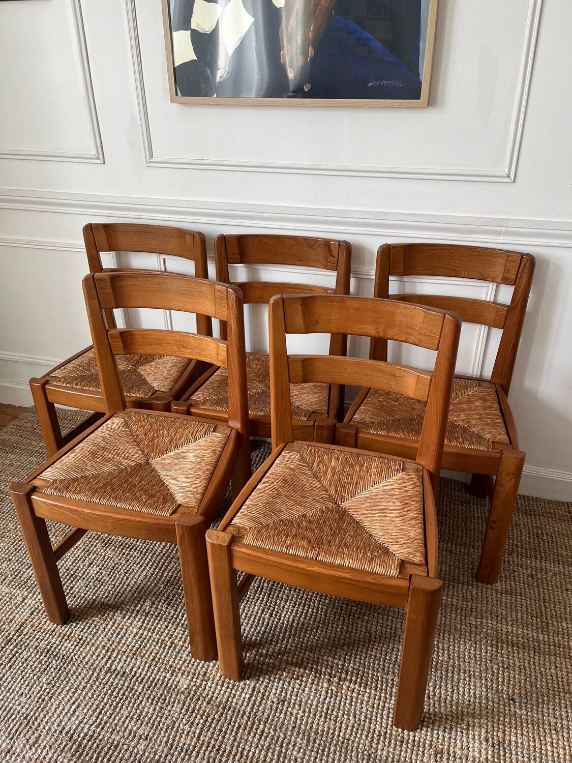5 chaises Maison Regain