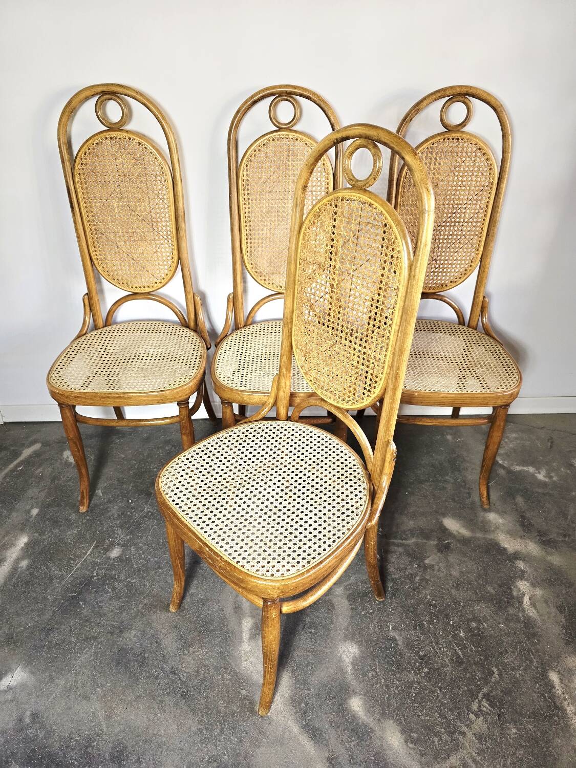 60s Bentwood Dining Chairs N.17, 1 of 6