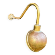 2 industrial wall sconces in brass - Denmark 1970s-80s