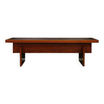 Table basse en palissandre, design danois, années 1960, production : Danemark