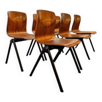 Vintage high chair Galvanitas Thur op Seat