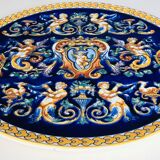 Plat en faïence de Gien modèle renaissance