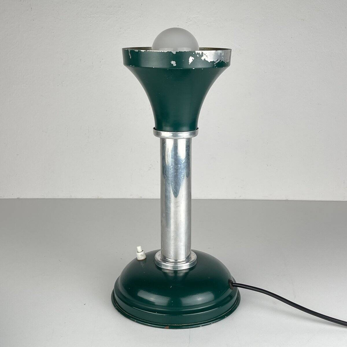 Bauhaus metal table lamp, Germany, 1930s