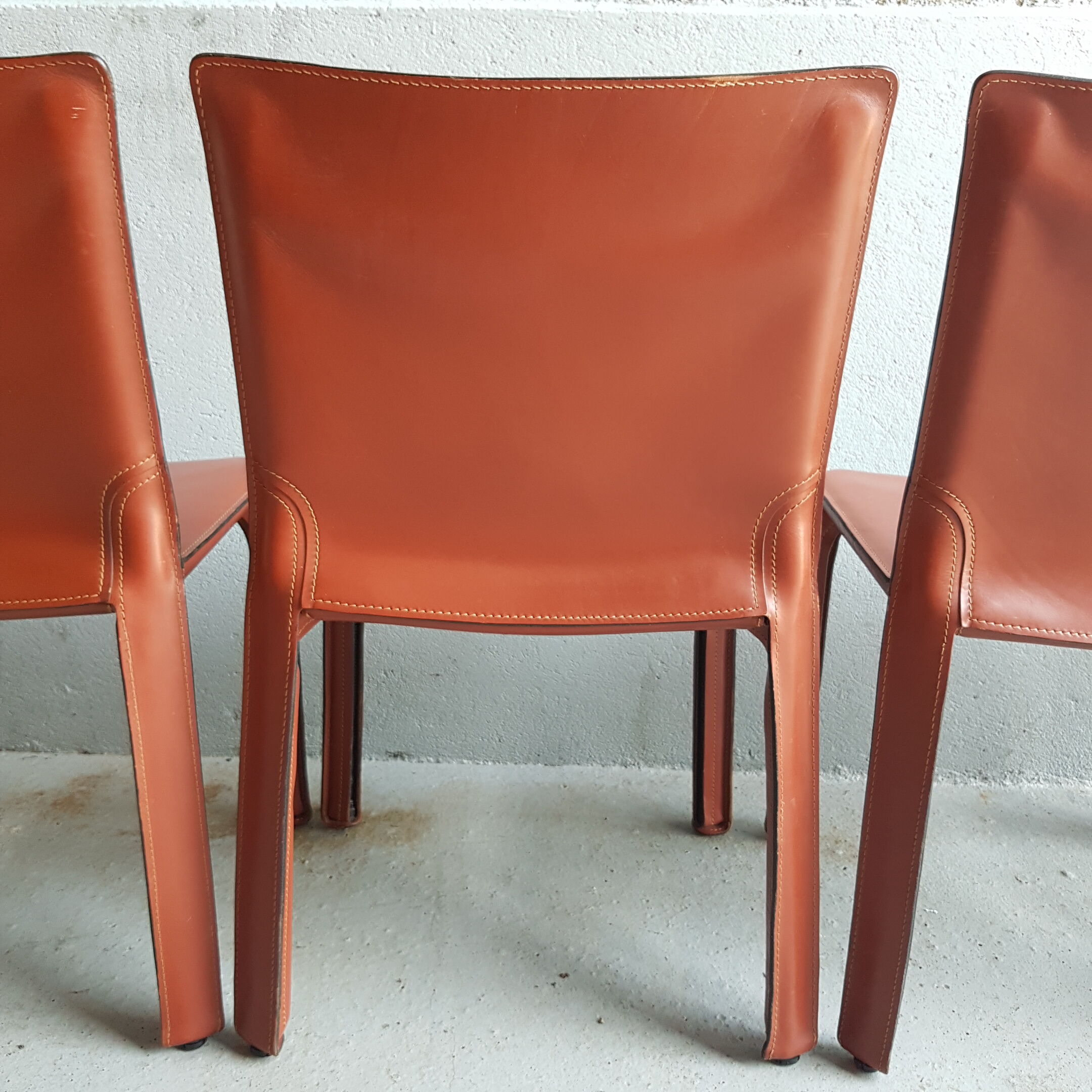 Cab 412 chairs by Mario Bellini for Cassina