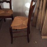 2 chaises paillées