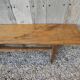 Banc large en bois massif