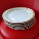 Lot de 7 assiettes plates Limoges B et C.