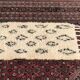 Small and thick beni ouarain berbere carpet