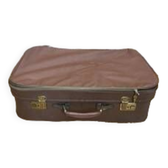Lancel Vintage leather suitcase