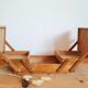 Petite travailleuse de couture en bois