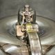 Rare 1930s Bauhaus Chrome Adjustable Desk Lamp, Czechoslovakia