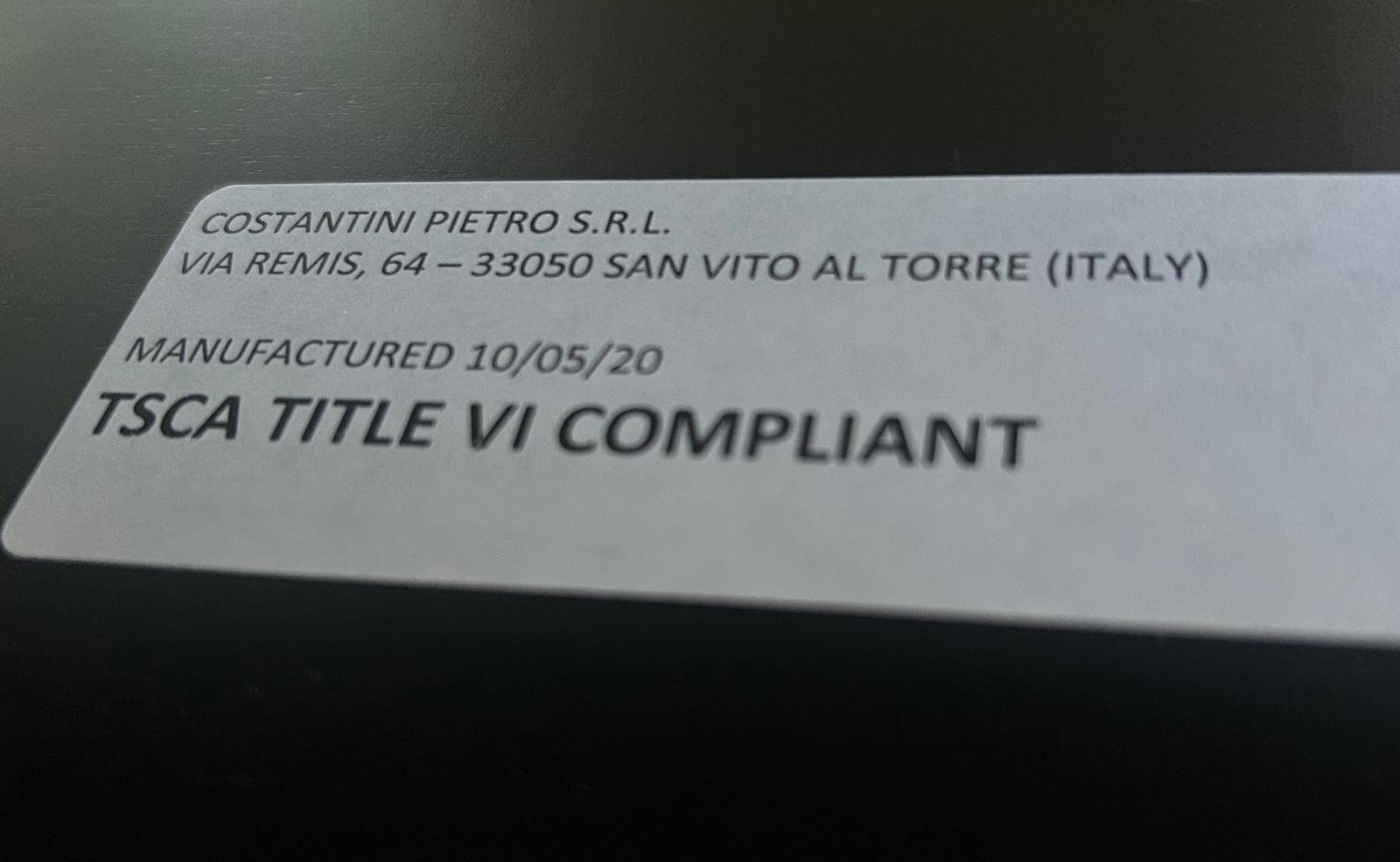 Table pietro costantini